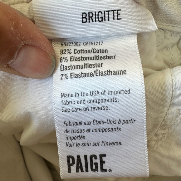 PAIGE Brigitte cropped jeans - Picture 4 of 5